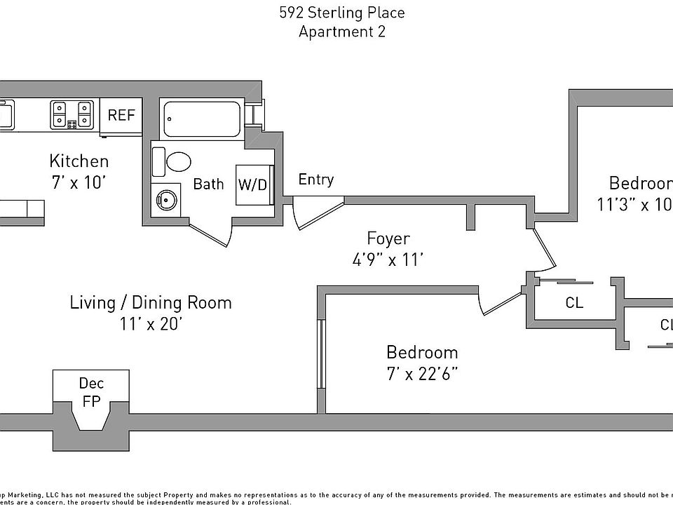 1st image of 592 Sterling Pl APT 2