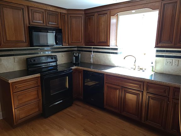 Kitchen with custom cabinets