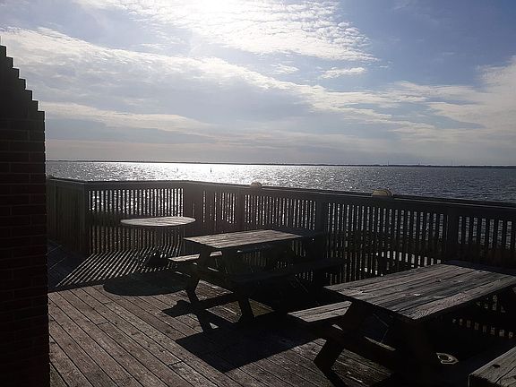 Pool deck view
