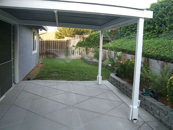 Back with new patio