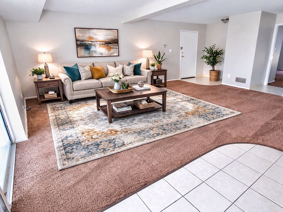 2-Bed - Living Room (Staged)