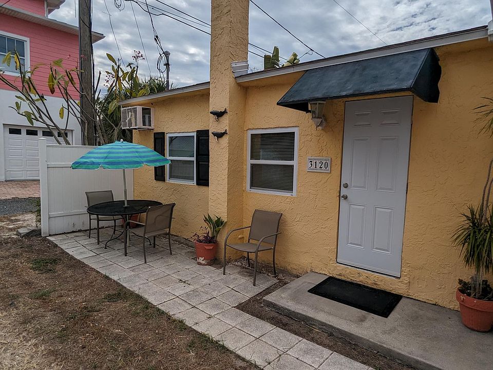 Unit entry and patio