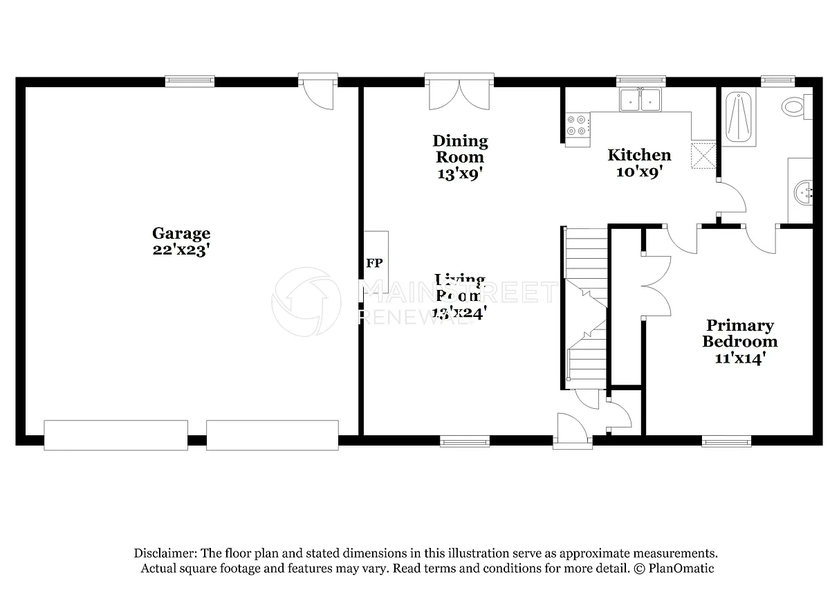 Floor Plan - 1105 NE Ridgeview Dr
