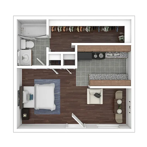 Floor plan E1