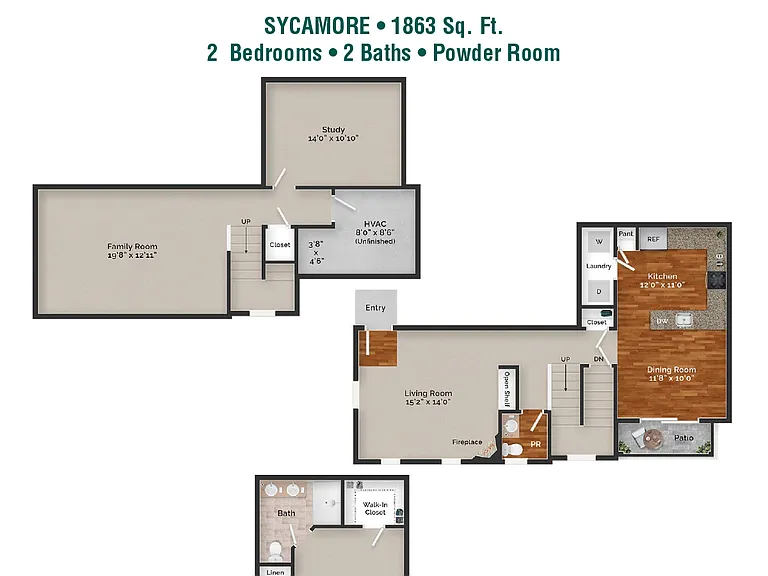 Heritage Greene Townhome Rentals — Photo 28