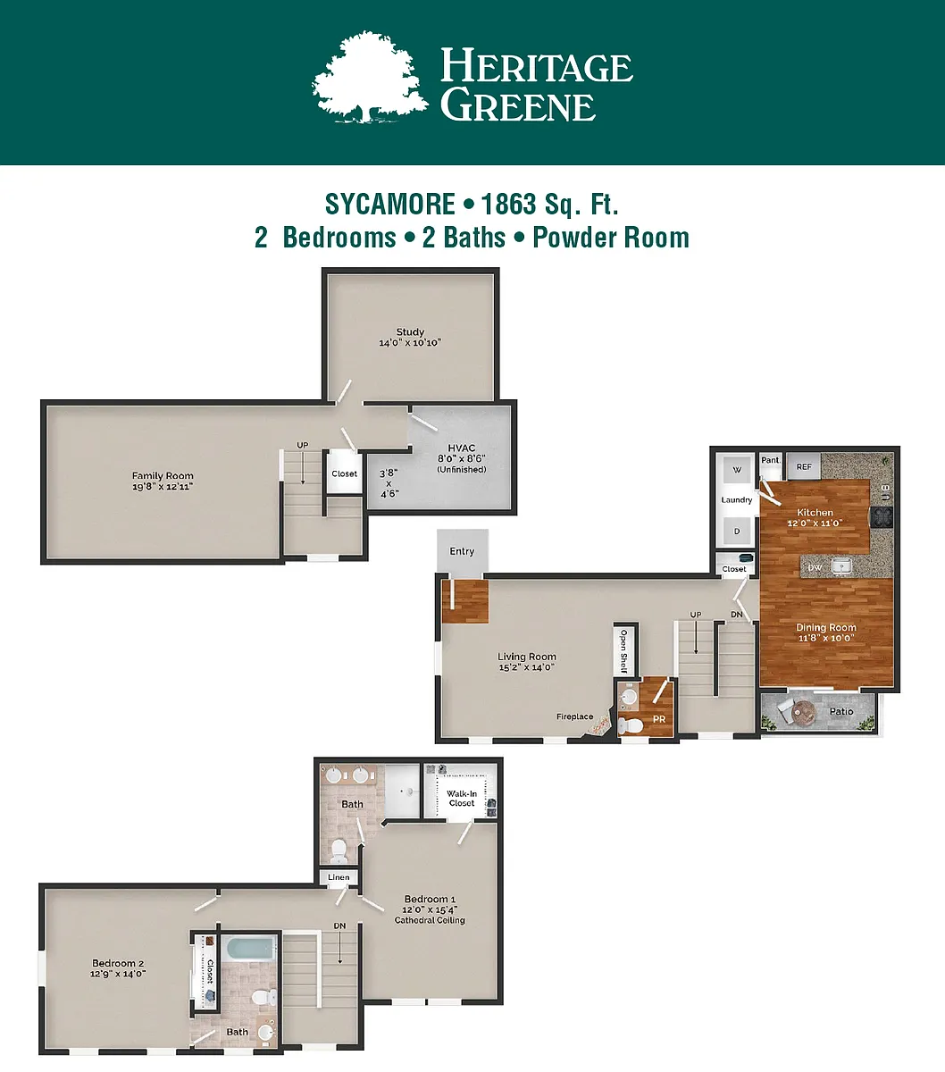 Floor plan Sycamore