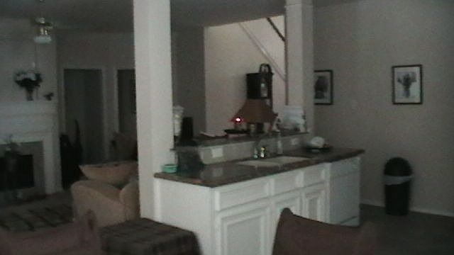 Family kitchen breakfast area