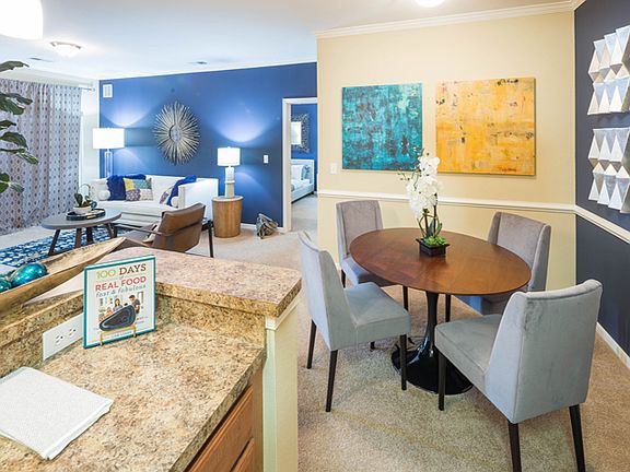 Open dining area