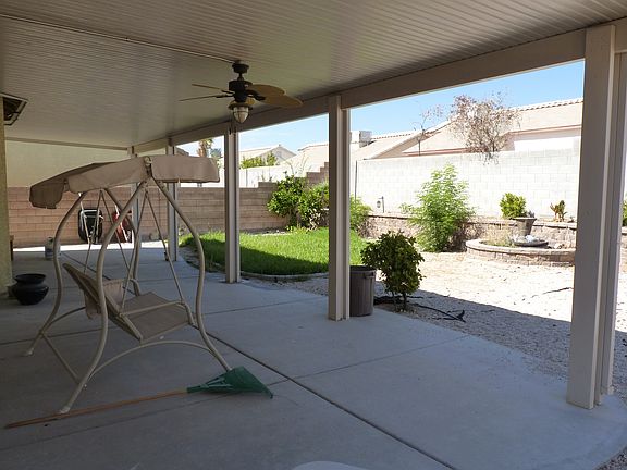 Covered patio