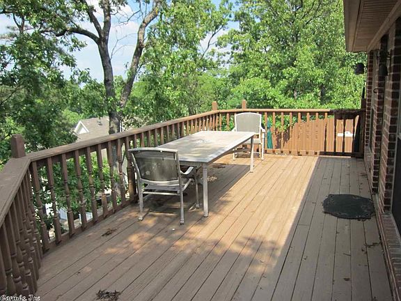 Upstairs deck