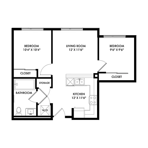 Floor plan Basecamp B1