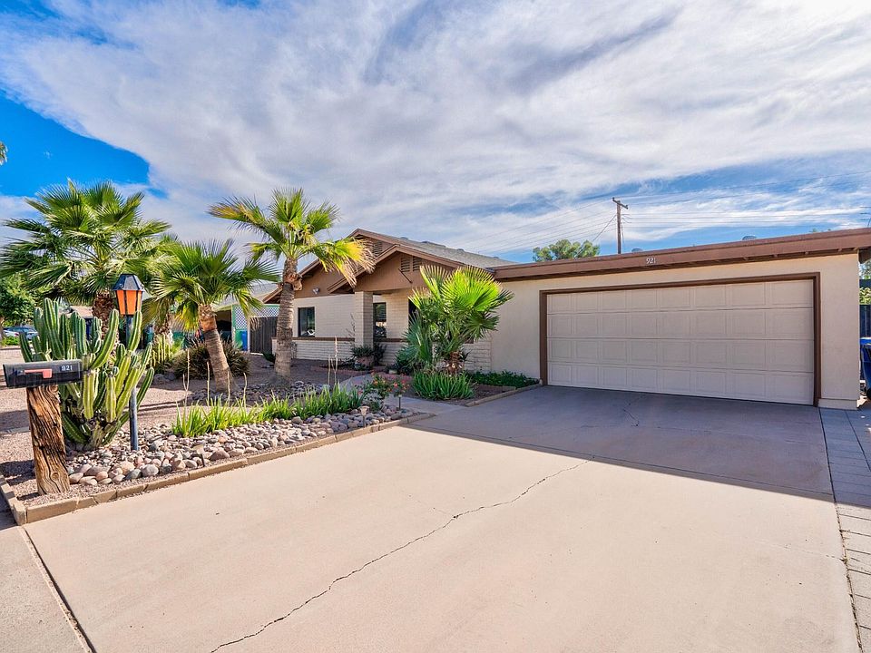 Two car garage with opener