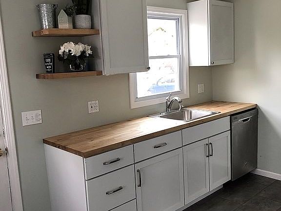 Kitchen with New Cabinets &