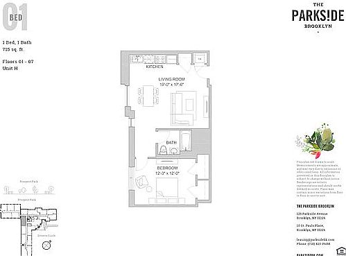 1st image of 123 Parkside Ave APT 1H