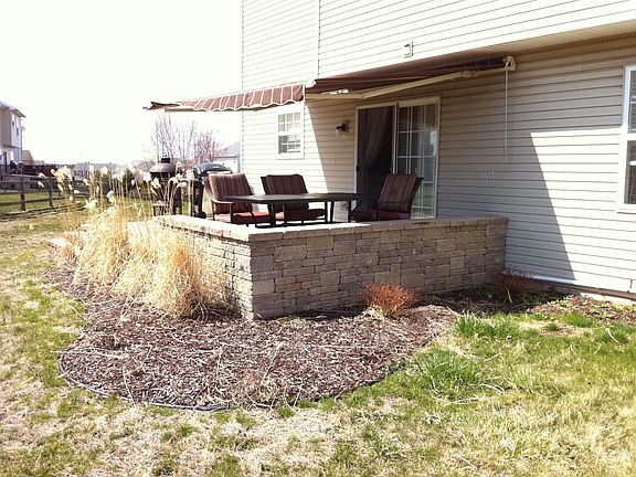 Stone Patio with SunSetter