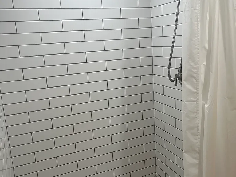 Master shower