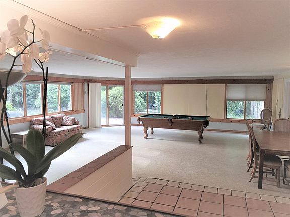 Spacious family room opens out to the patio and garden