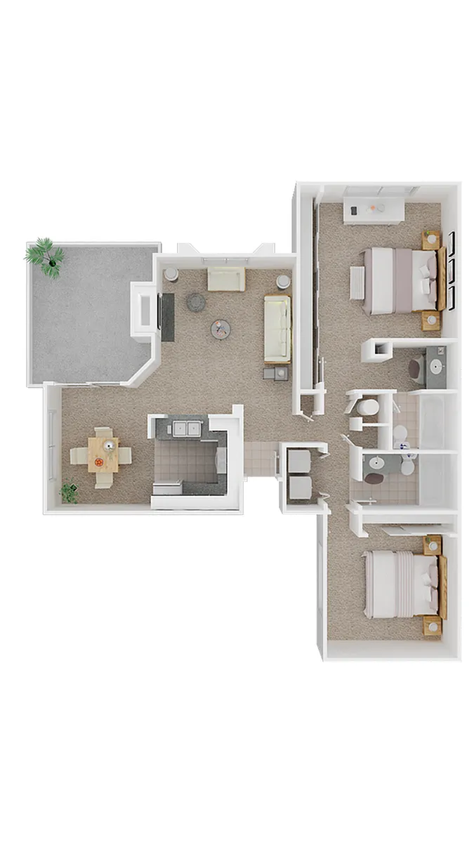Floor plan Cypress 2
