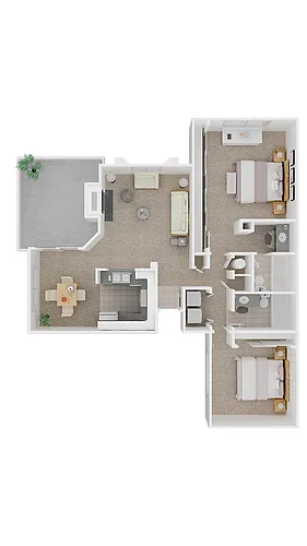 Floor plan Cypress 2