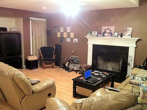 Family Room, WB Fireplace
