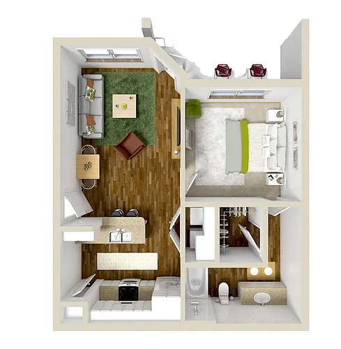 Floor plan A1