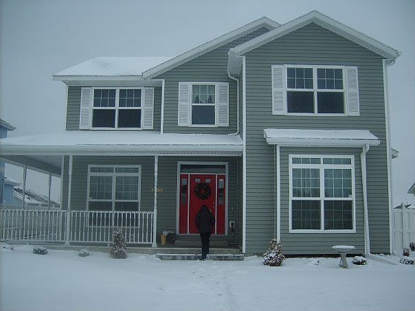 Front of the house