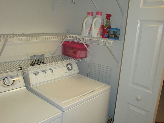 Washer and Dryer Closet