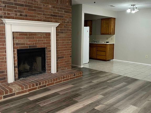 Fireplace in living room