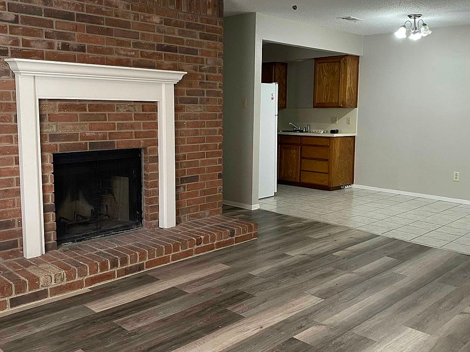 Fireplace in living room