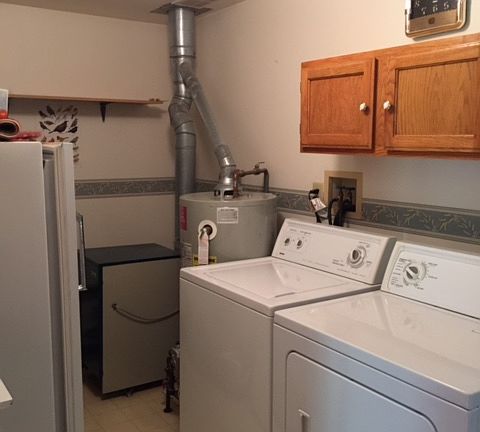 Main floor laundry.