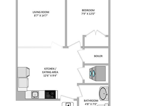 2nd image of 1259 Rogers Ave #3F