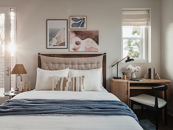 Plan 3 Model Home Downstairs Bedroom