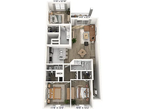 Floor plan C1
