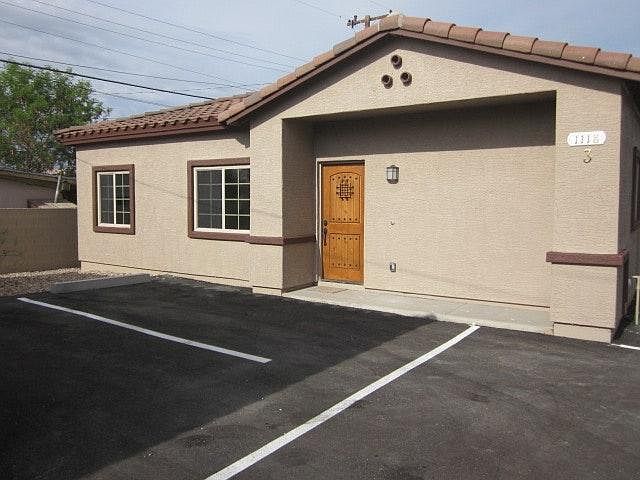 Front View of Townhome