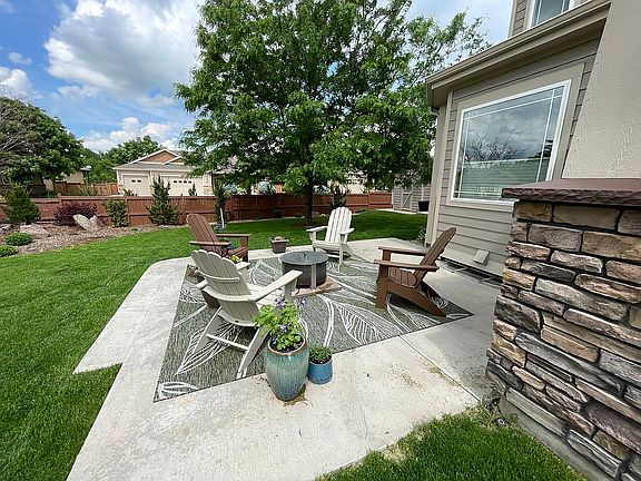 second back yard patio