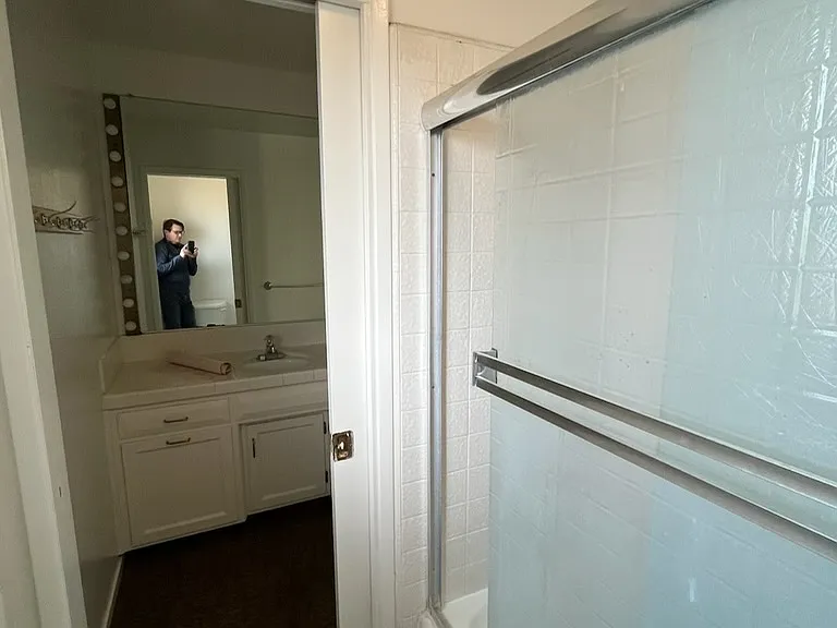 Upstairs master bathroom