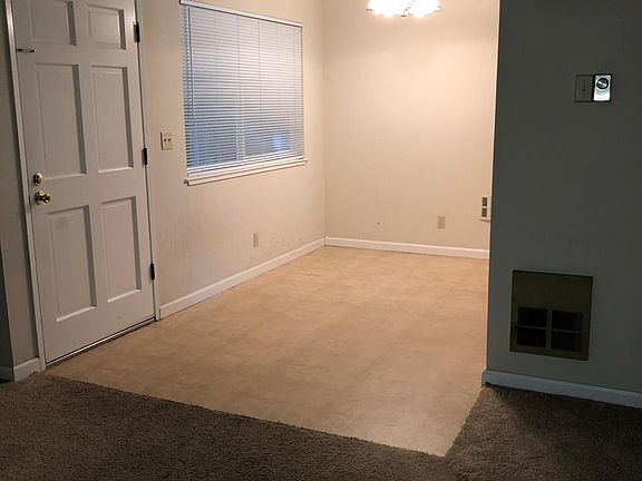 Dining area and front door