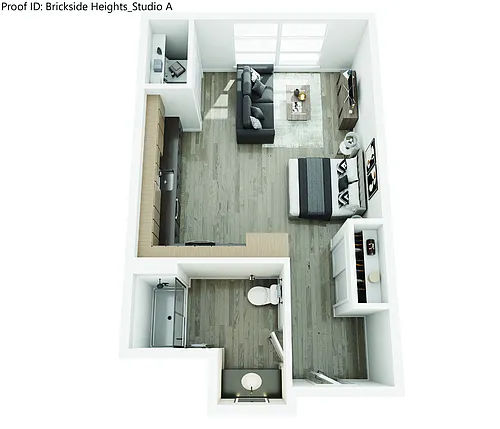 Floor plan The Brickside