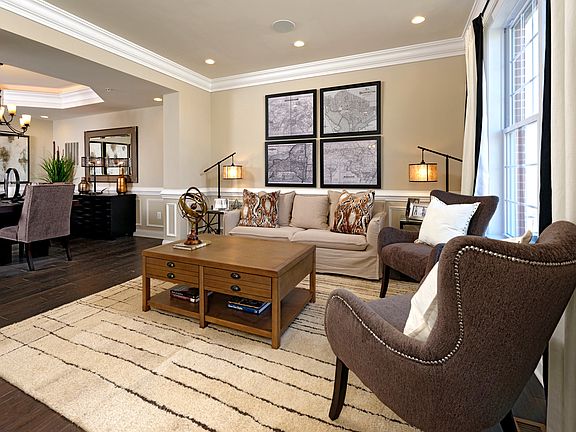 Living Room and Dining Room