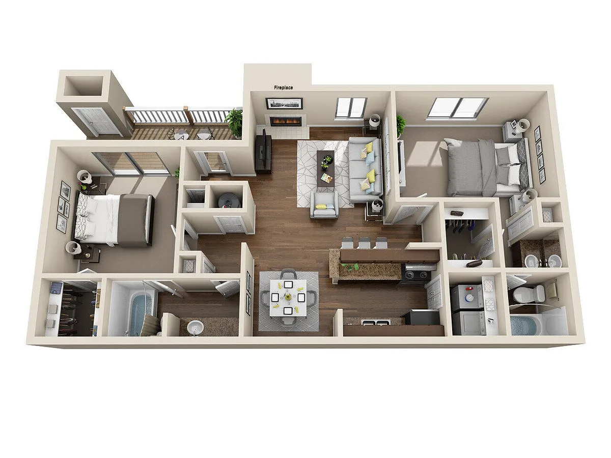 Floor plan B1