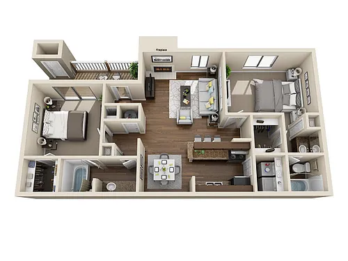 Floor plan B1