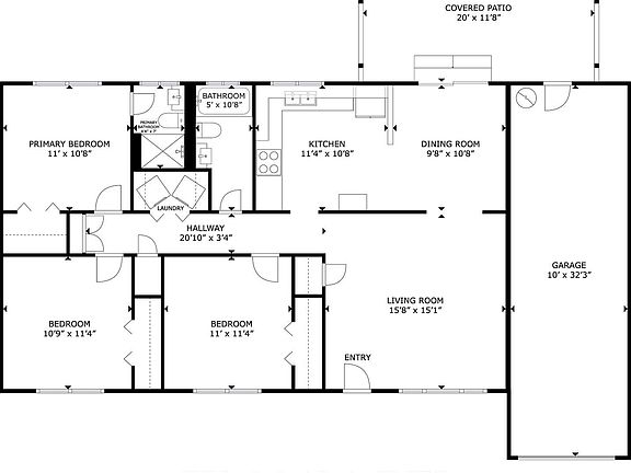 2nd image of 3956 Corrales Rd