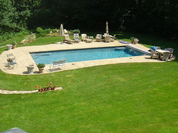 in ground gunite pool