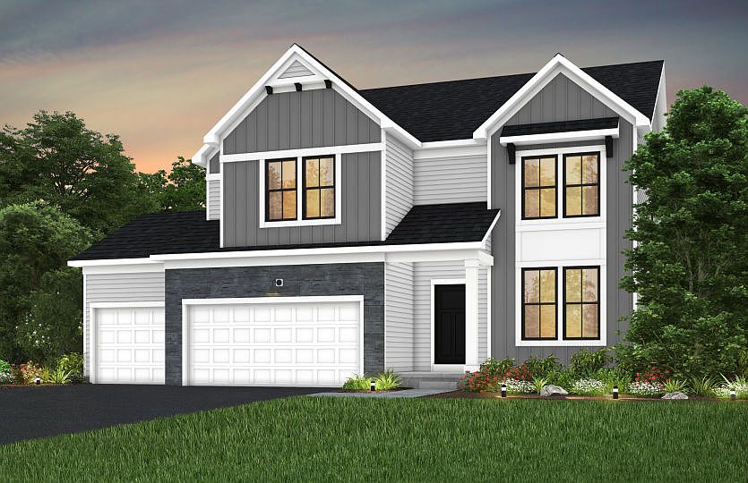 Waverly Farmhouse Exterior Elevation