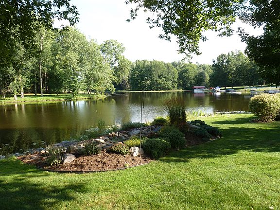 Lakeview with Waterfall