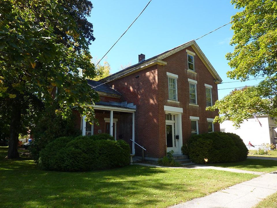 Front left porch is main entrance for apt..