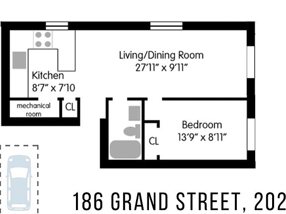 2nd image of 186 Grand St #202
