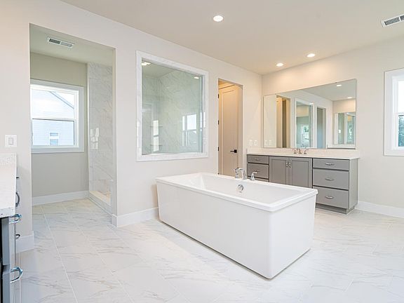 Luxurious primary bath