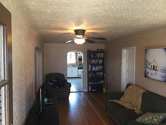 The third bedroom is behind the door to the right.