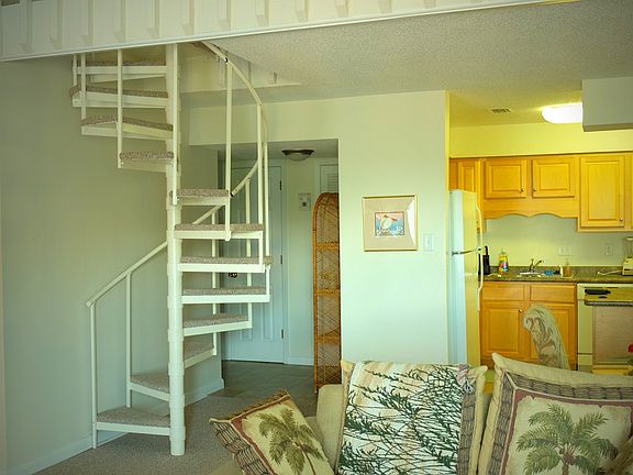 Great room view to loft